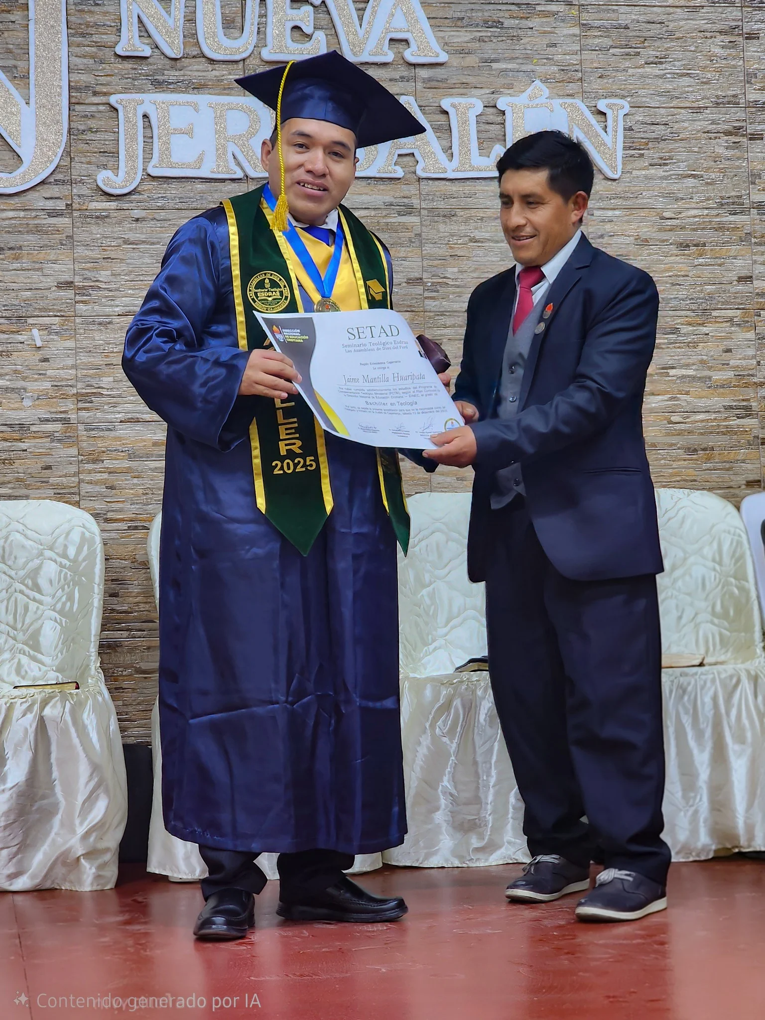 Entrega de certificado